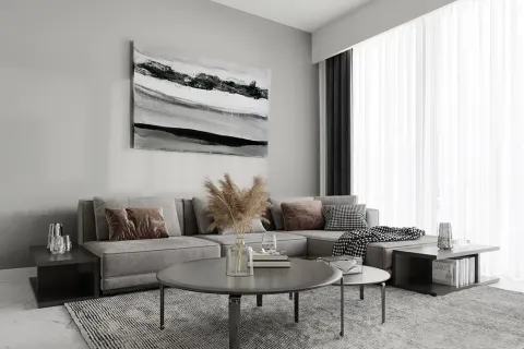 آپارتمان در  Alanya ، ترکیه 1 خوابه ، 57 متر مربع.  شماره 223684 - 13