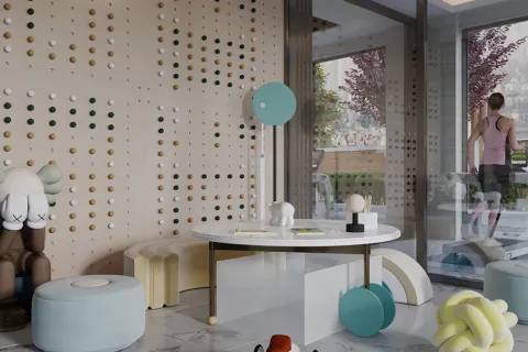 آپارتمان در  Alanya ، ترکیه 1 خوابه ، 57 متر مربع.  شماره 223684 - 24