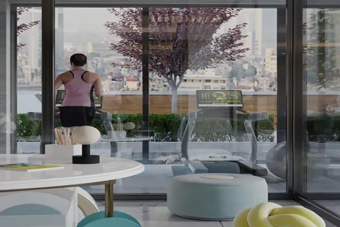 آپارتمان در  Alanya ، ترکیه 1 خوابه ، 57 متر مربع.  شماره 223684 - 25