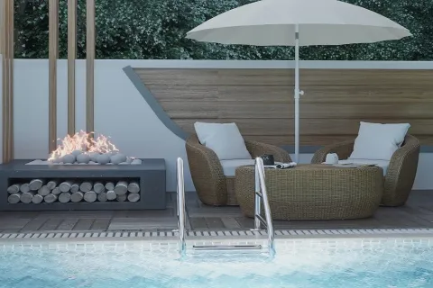 آپارتمان در  Alanya ، ترکیه 1 خوابه ، 57 متر مربع.  شماره 223684 - 27