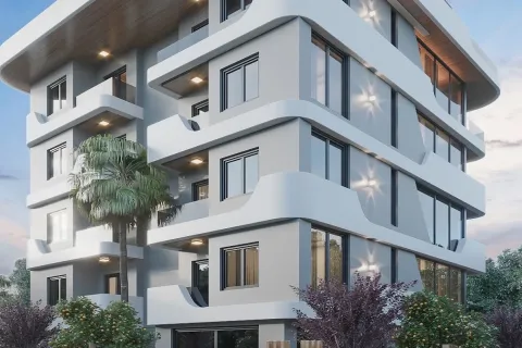 آپارتمان در  Alanya ، ترکیه 1 خوابه ، 57 متر مربع.  شماره 223684 - 1