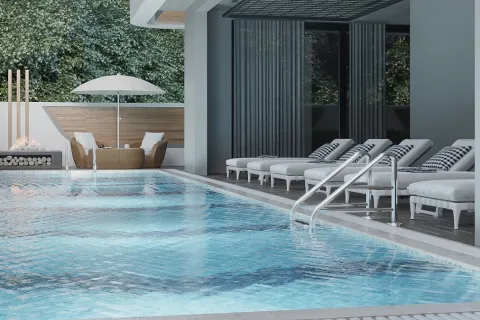 آپارتمان در  Alanya ، ترکیه 1 خوابه ، 57 متر مربع.  شماره 223684 - 28