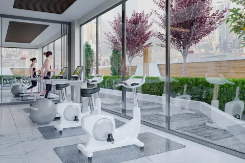 آپارتمان در  Alanya ، ترکیه 1 خوابه ، 57 متر مربع.  شماره 223684 - 23