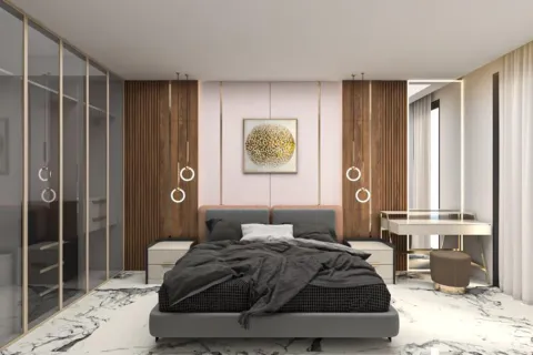 آپارتمان در  Alanya ، ترکیه 1 خوابه ، 52 متر مربع.  شماره 223680 - 11