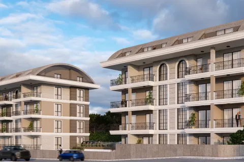 آپارتمان در  Alanya ، ترکیه 1 خوابه ، 52 متر مربع.  شماره 223680 - 1