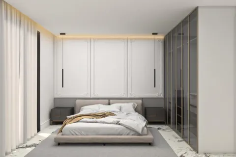 آپارتمان در  Alanya ، ترکیه 1 خوابه ، 52 متر مربع.  شماره 223680 - 14