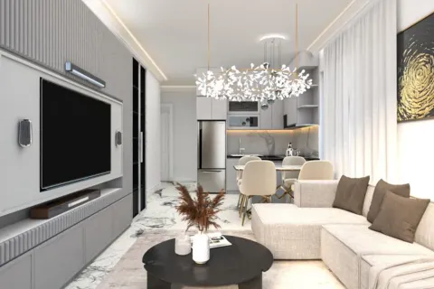 آپارتمان در  Alanya ، ترکیه 1 خوابه ، 52 متر مربع.  شماره 223680 - 4