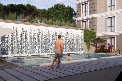 آپارتمان در  Alanya ، ترکیه 1 خوابه ، 52 متر مربع.  شماره 223680 - 27