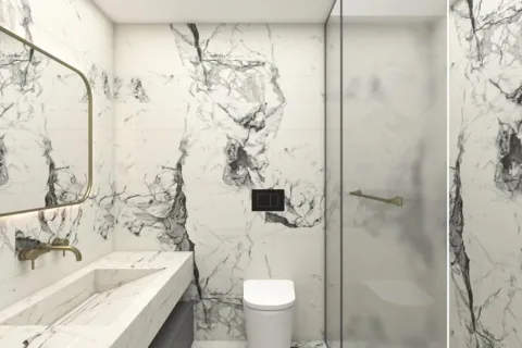 آپارتمان در  Alanya ، ترکیه 1 خوابه ، 52 متر مربع.  شماره 223680 - 13