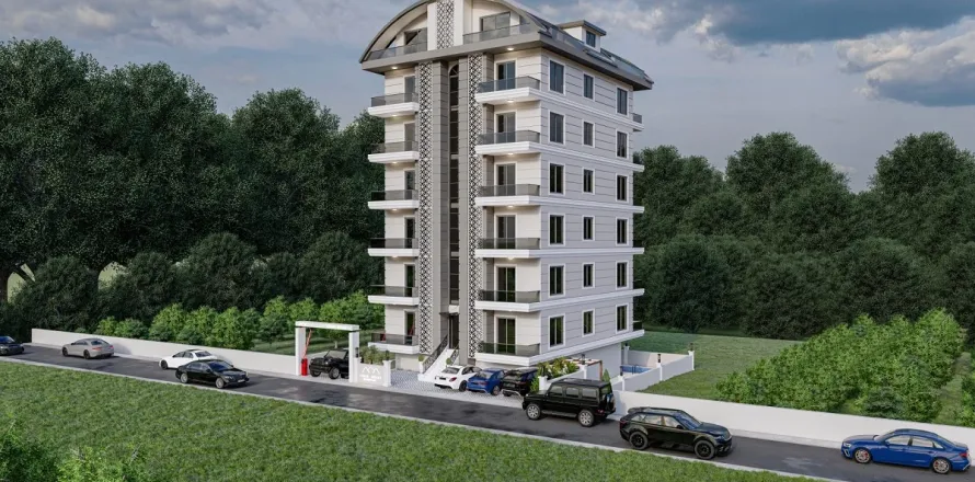 Daire  1+1  Alanya, Antalya, Türkiye №223681