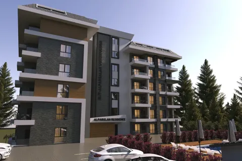 آپارتمان در  Alanya ، ترکیه 1 خوابه ، 62 متر مربع.  شماره 223682 - 12
