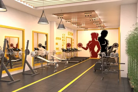 آپارتمان در  Alanya ، ترکیه 1 خوابه ، 62 متر مربع.  شماره 223682 - 17