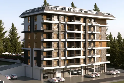 آپارتمان در  Alanya ، ترکیه 1 خوابه ، 62 متر مربع.  شماره 223682 - 1