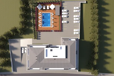 آپارتمان در  Alanya ، ترکیه 1 خوابه ، 62 متر مربع.  شماره 223682 - 24