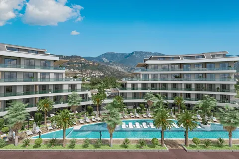 1+1 Lejlighed  i Alanya, Antalya, Tyrkiet Nr. 223683 - 23