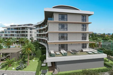 1+1 Lejlighed  i Alanya, Antalya, Tyrkiet Nr. 223683 - 24