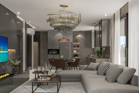 1+1 Lejlighed  i Alanya, Antalya, Tyrkiet Nr. 223683 - 10