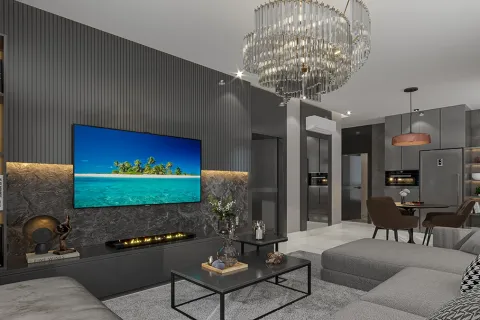 1+1 Lejlighed  i Alanya, Antalya, Tyrkiet Nr. 223683 - 11