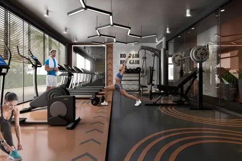 آپارتمان در  Mahmutlar ، ترکیه 1 خوابه ، 50 متر مربع.  شماره 219686 - 21