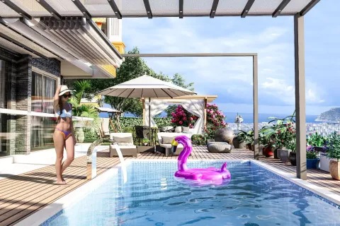 آپارتمان در  Mahmutlar ، ترکیه 1 خوابه ، 50 متر مربع.  شماره 219686 - 8