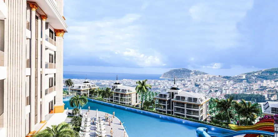 آپارتمان در  Mahmutlar ، ترکیه 1 خوابه ، 50 متر مربع.  شماره 219686