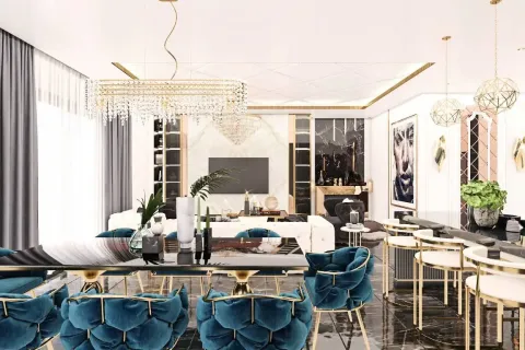 5+1 Villa  i Alanya, Antalya, Tyrkia Nr. 219690 - 3