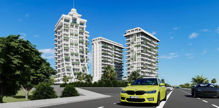 آپارتمان در  Mahmutlar ، ترکیه 1 خوابه ، 50 متر مربع.  شماره 219687