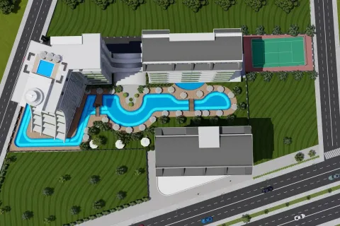 آپارتمان در  Mahmutlar ، ترکیه 1 خوابه ، 50 متر مربع.  شماره 219687 - 13