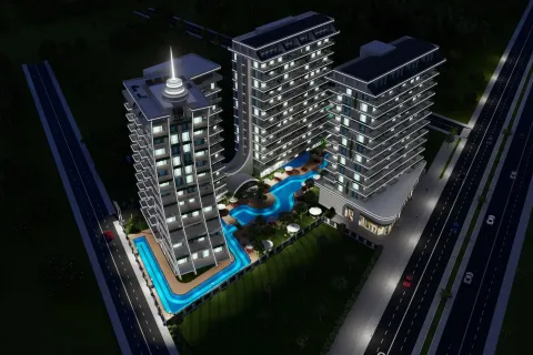 آپارتمان در  Mahmutlar ، ترکیه 1 خوابه ، 50 متر مربع.  شماره 219687 - 2