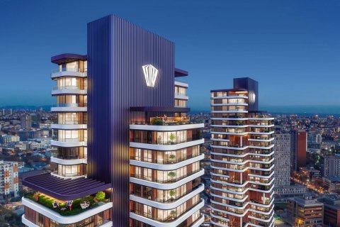 آپارتمان در  Istanbul ، ترکیه 1 خوابه ، 66 متر مربع.  شماره 211389 - 3