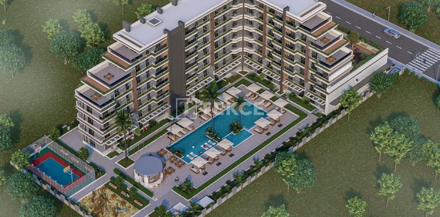 Квартира  3+1 в Аксу, Анталья, Турция №221618