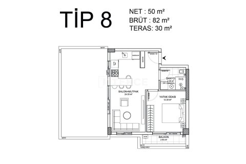 Daire  2+1  Aksu, Antalya, Türkiye №221616 - 18