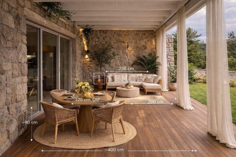 ویلا در  Bodrum ، ترکیه 4 خوابه ، 210 متر مربع.  شماره 221621 - 15