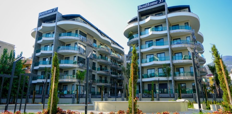 2+1 Takleilighet i Alanya, Antalya, Tyrkia Nr. 214829