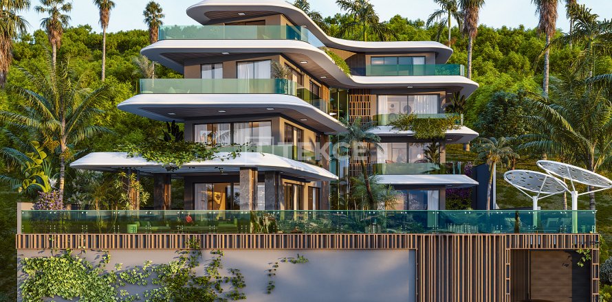 7+2 Villa in Alanya, Antalya, Türkei Nr. 214830