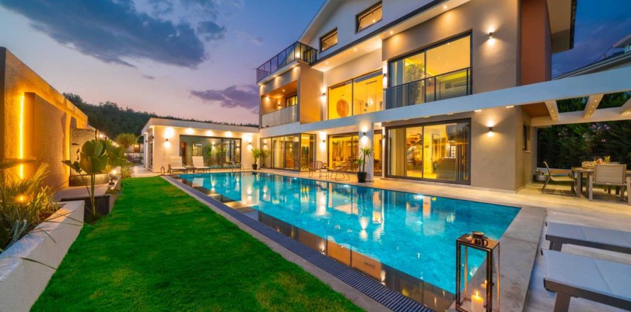 4+1 Villa i Ovacik, Mugla, Tyrkiet Nr. 233899