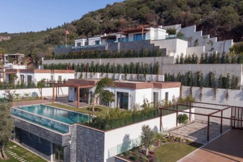5+1 Villa  i Bodrum, Mugla, Tyrkiet Nr. 222758 - 13