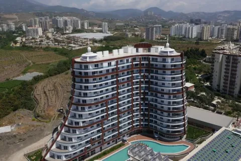 2+0 Lejlighed  i Mahmutlar, Antalya, Tyrkiet Nr. 225013
