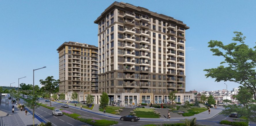 Квартира  4+1 в Стамбуле, Турция №211938