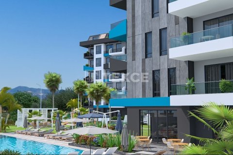 3+1 Takvåning  i Alanya, Antalya, Turkiet Nr. 214996 - 4