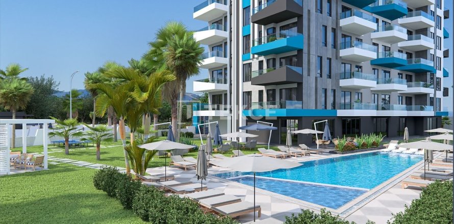 3+1 Takvåning  i Alanya, Antalya, Turkiet Nr. 214996
