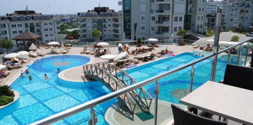 1+1 Lejlighed  i Alanya, Antalya, Tyrkiet Nr. 216535