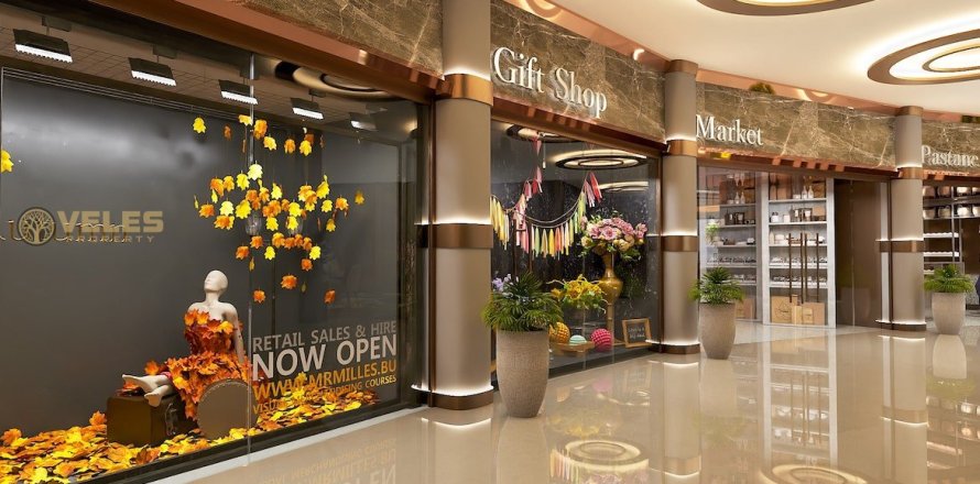 1+1 Lejlighed i Long Beach, Iskele, Nr. 214159