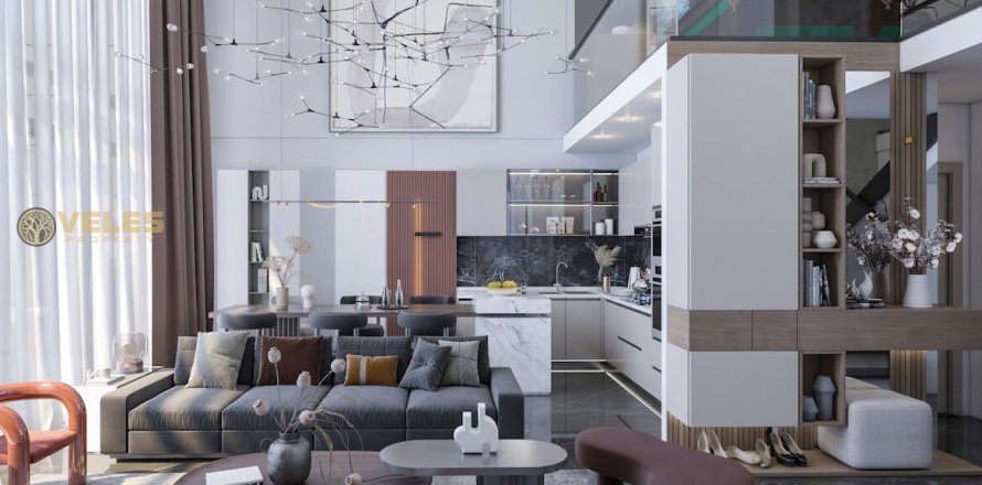 3+1 Leilighet  i Long Beach, Iskele,  Nr. 214164