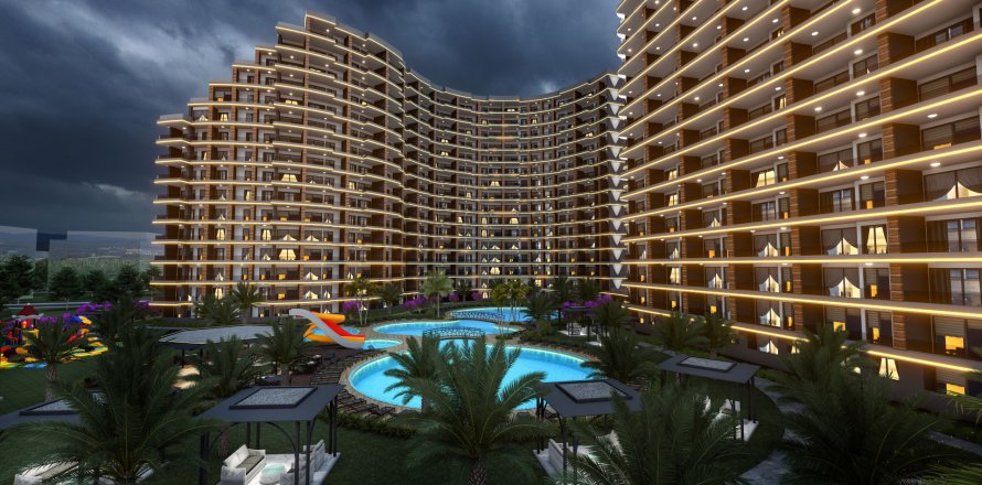 1+1 Leilighet  i Tomuk, Mersin, Tyrkia Nr. 218316