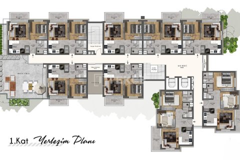 1+1 Leilighet i Aksu, Antalya, Tyrkia Nr. 226287 - 13