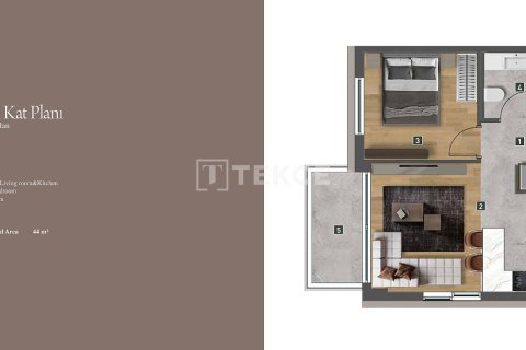 Apartment for sale  in Aksu, Antalya, Turkey, 2 bedrooms, 85m2, No. 226288 – photo 11