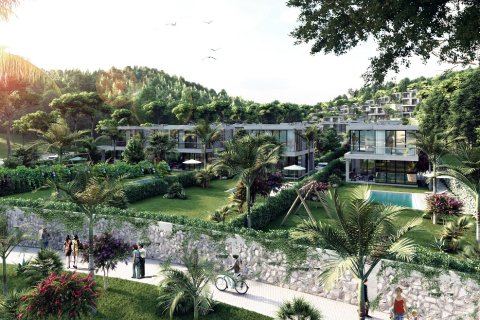 3+1 Villa  i Bodrum, Mugla, Tyrkiet Nr. 231637