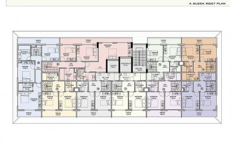 پنت هاس در  Alanya ، ترکیه 2 خوابه ، 115 متر مربع.  شماره 44319 - 17