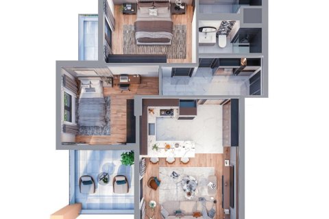 Lejlighed i Mersin, Tyrkiet Nr. 227896 - 10